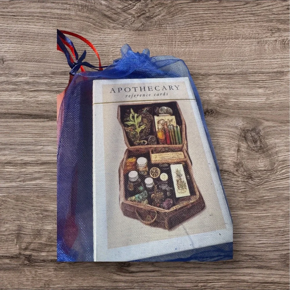 NEW Unalunamoona Magical Herbal Kit And Wood Box Wiccan Meditation RARE